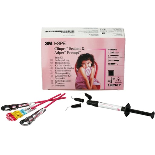 3M Solventum 12626TP Clinpro Sealant & Adper Prompt L-Pop Self-Etch Adhesive Trial Kit 3M Solventum 12626TP Clinpro Sealant & Adper Prompt L-Pop Self-Etch Adhesive Trial Kit